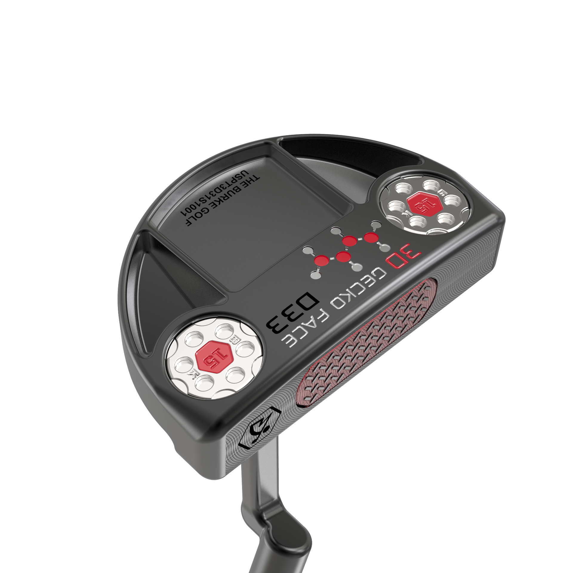 3D Gecko D33 Putter Plumbers Neck