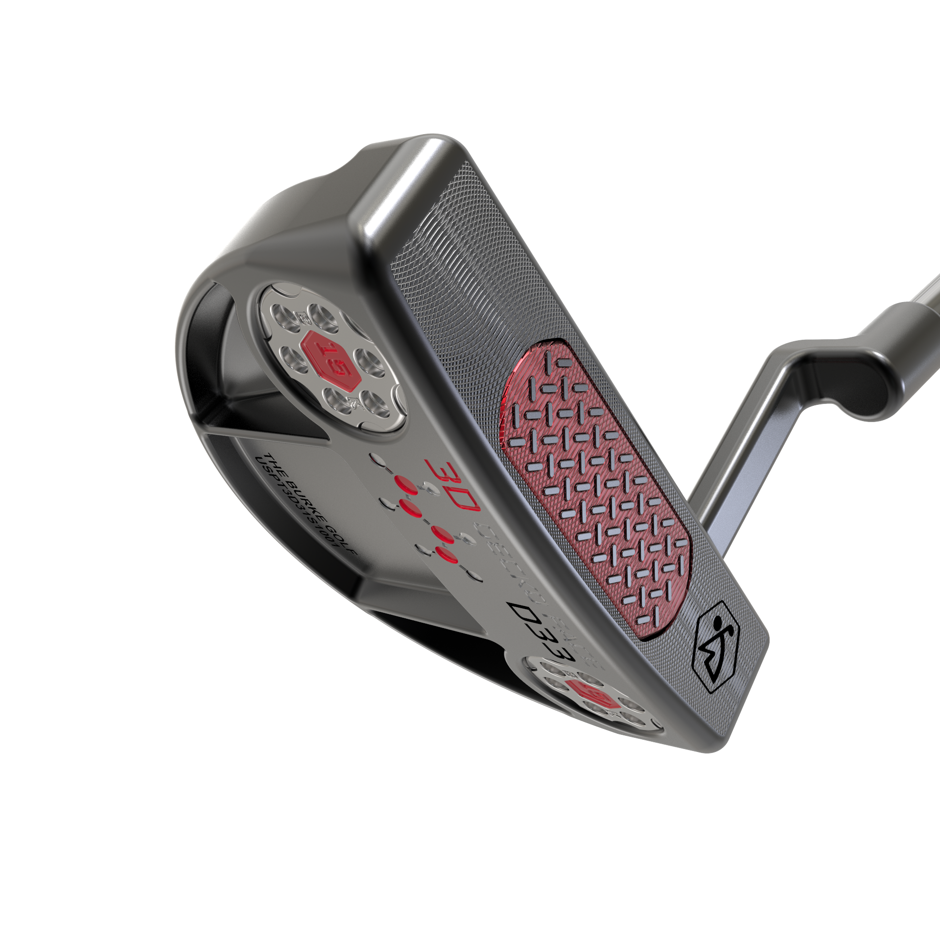 3D Gecko D33 Putter Plumbers Neck