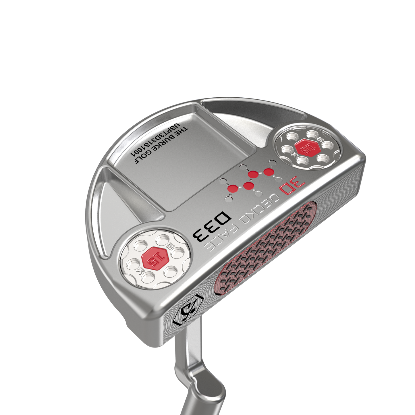 3D Gecko D33 Putter Plumbers Neck