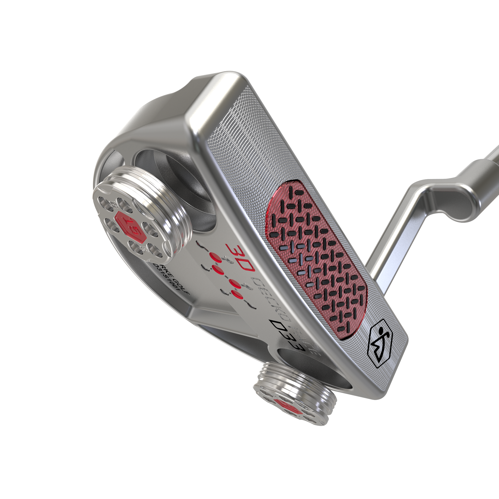 3D Gecko D33 Putter Plumbers Neck