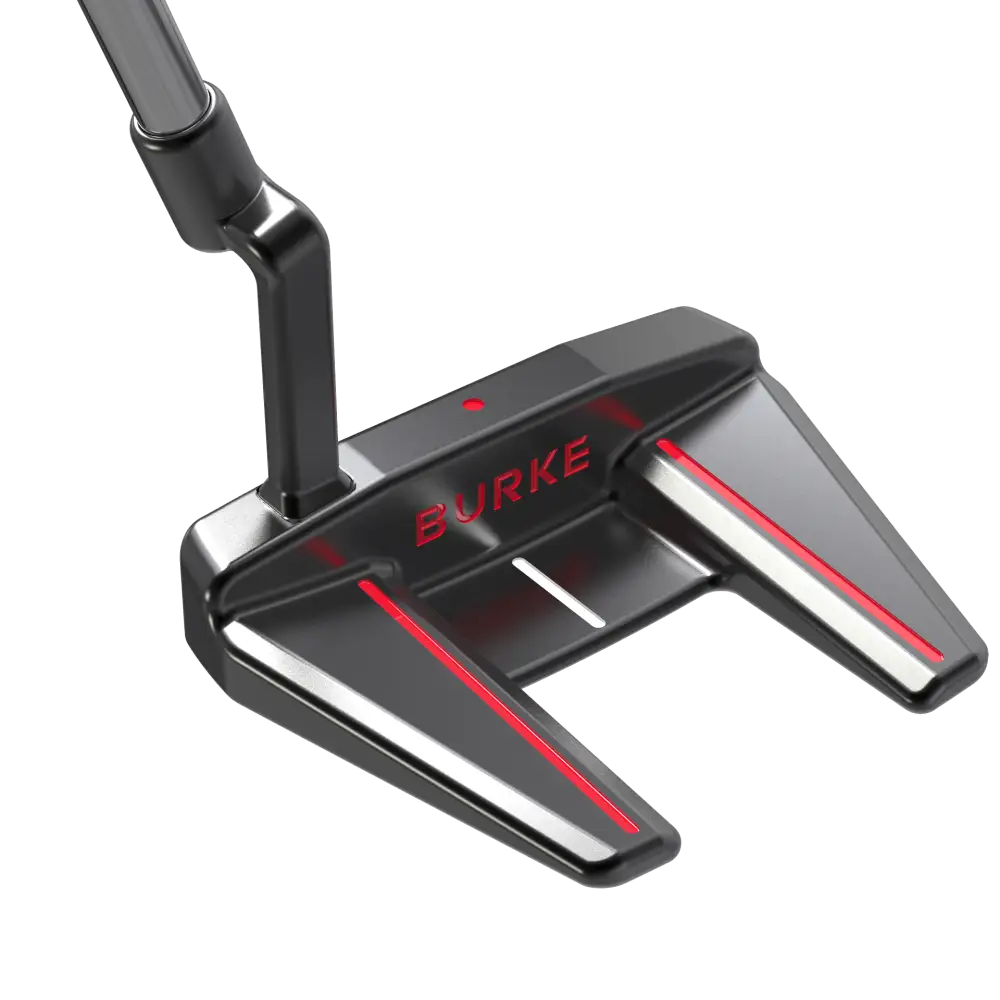 The Burke Gecko series offers a variety of neck styles with three length options: 33", 34", and 35", allowing you to choose the best fit for your putting preference.