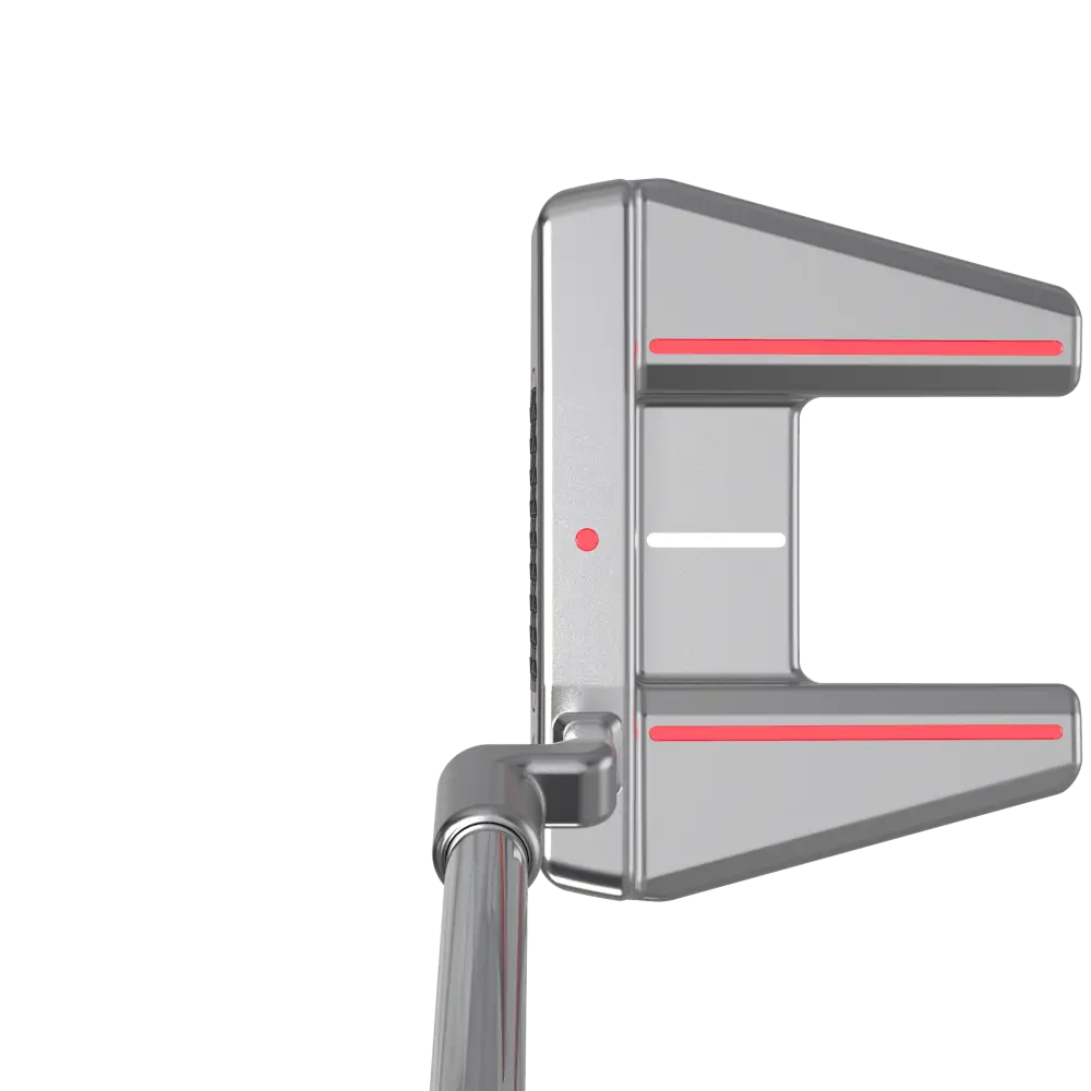 features 100% CNC milled perpendicular sights and an alignment dot, ensuring easy eye alignment over the ball for precise and square positioning.