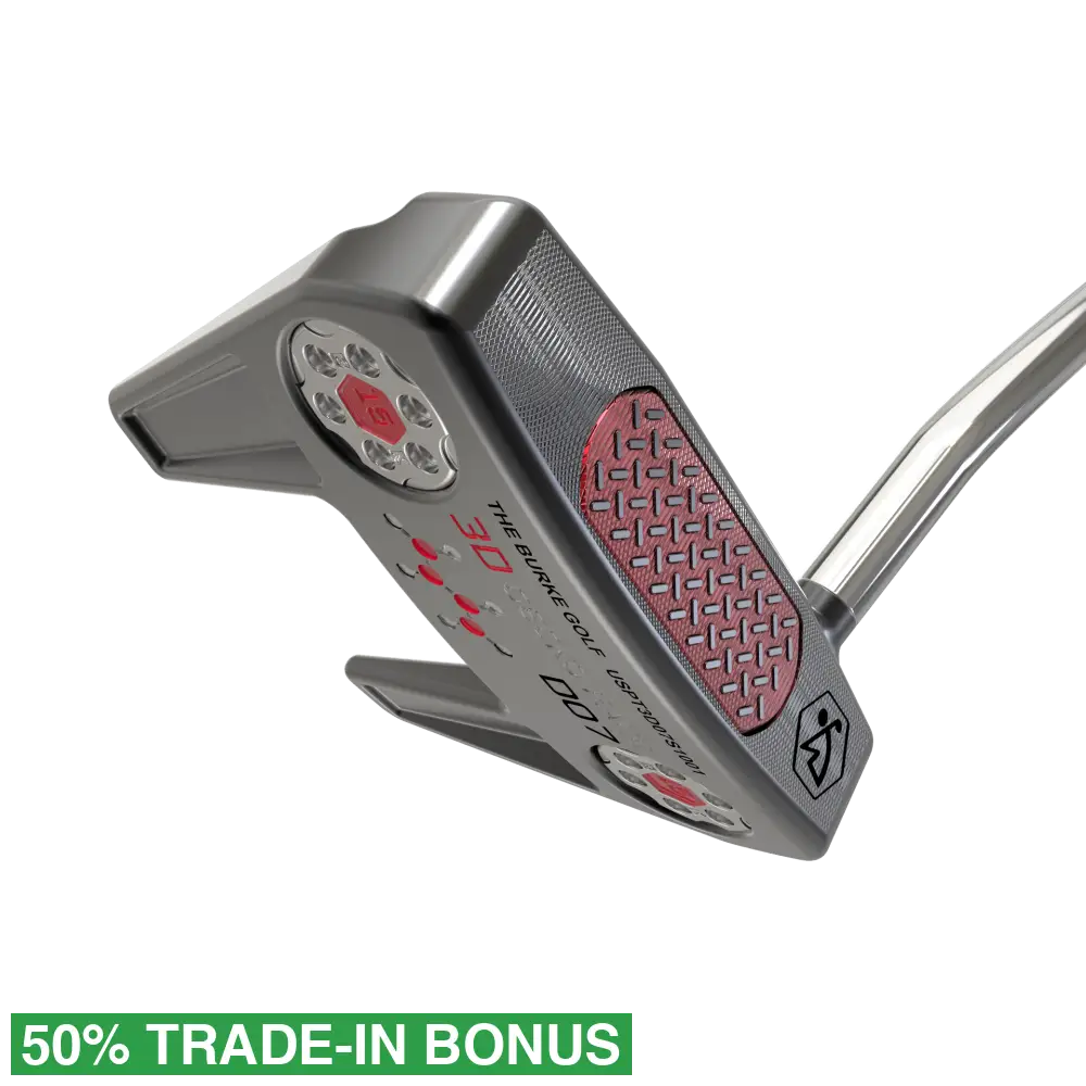 3D Gecko D07 Putter Single Bend – Burke Golf 3D Gecko D07 Putter Single Bend – Burke Golf