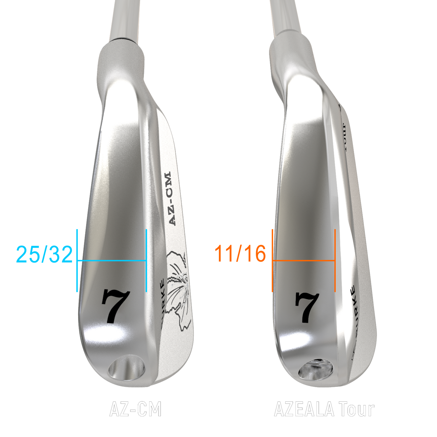 Traditional-Burke Azalea CM Irons