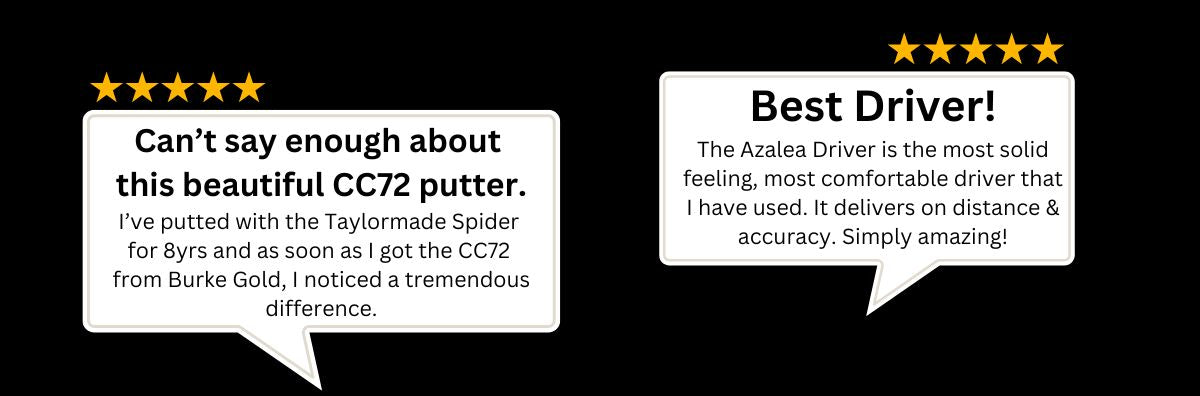 Best Driver!
The Azalea Driver is the most solidfeeling, most comfortable driver thatIhave used.lt delivers on distance &accuracy.Simply amazing!
