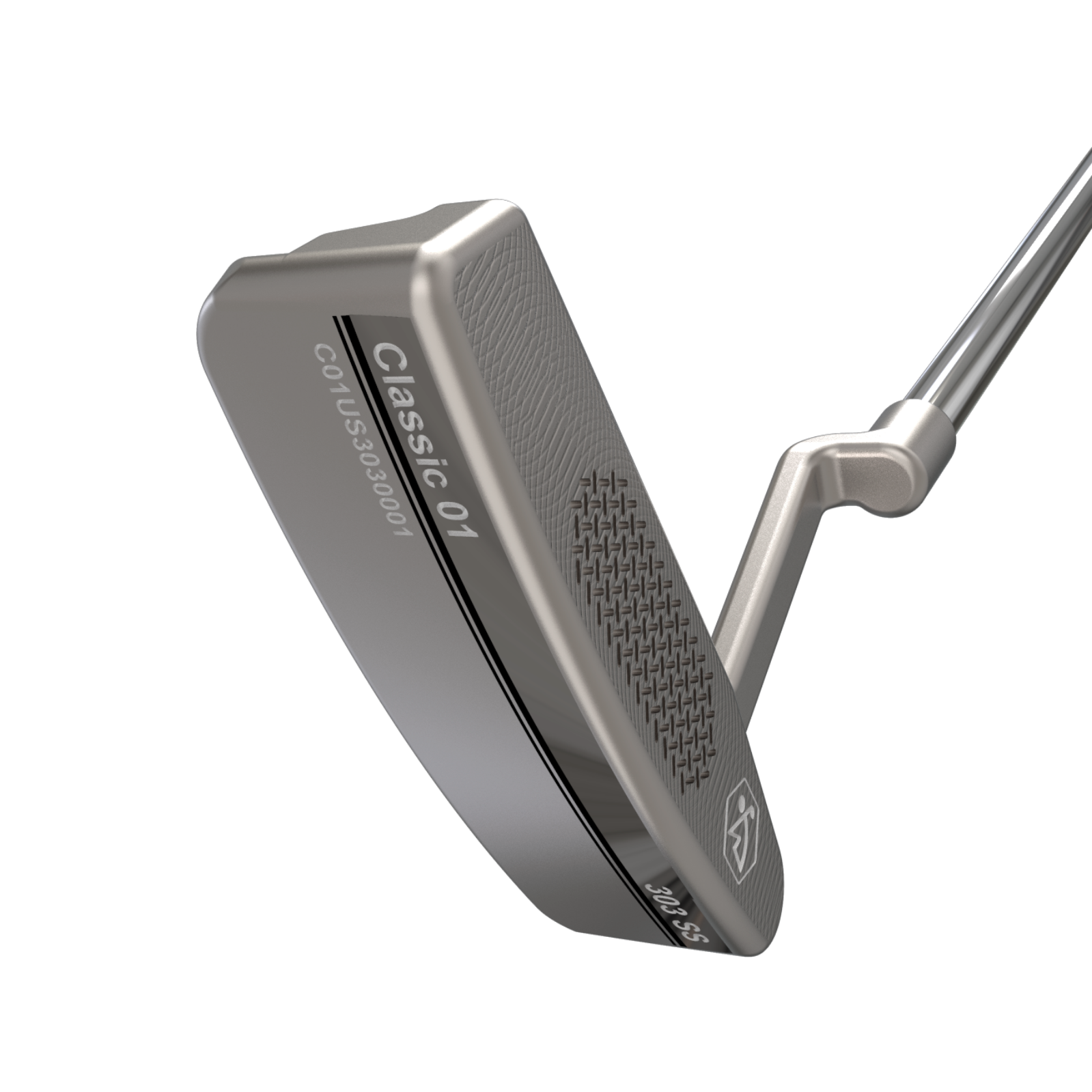 バーク クラシック CC01 パター • グレー – Burke Golf バーク クラシック CC01 パター • グレー – Burke Golf