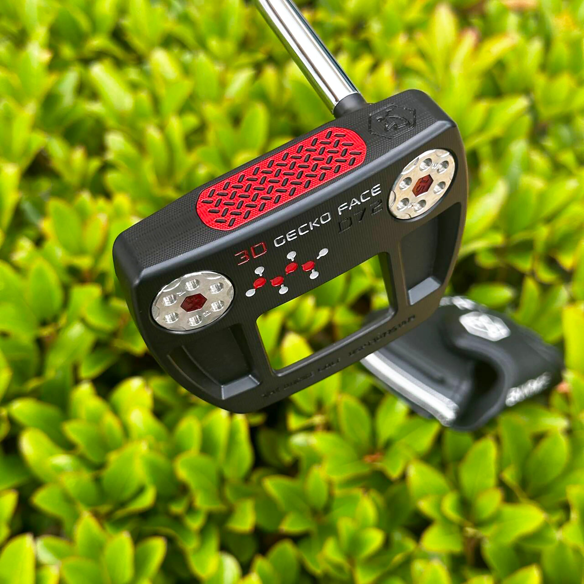 black-3D Gecko D72 Putter Flat Neck
