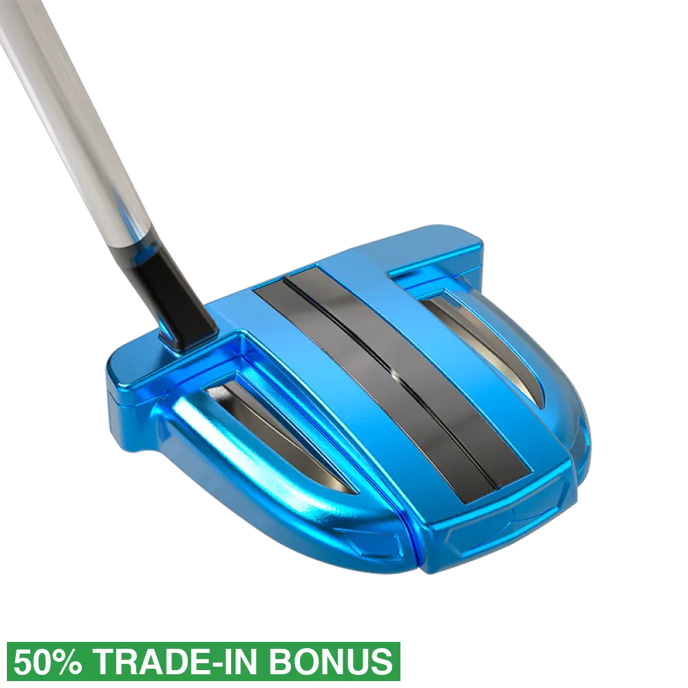 AI + 55 Putter - Flat Neck Blue / Right / 33 Putter