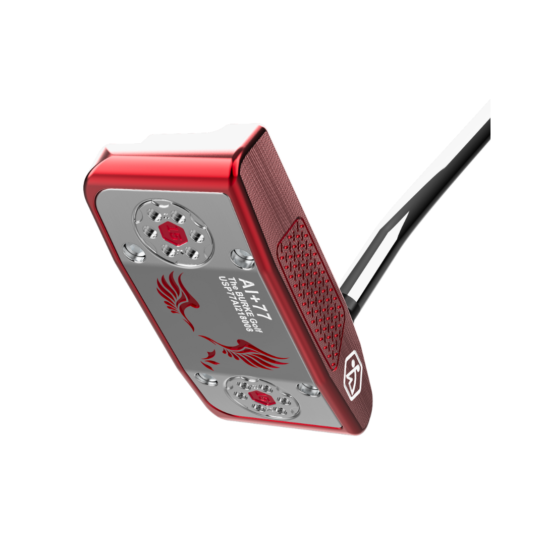 100% CNC Milled Design-AI+77 red Putter