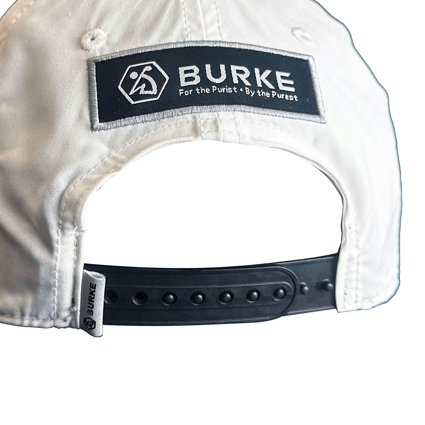 Burke Golf White Hat,good sun protection, comfort, and style
