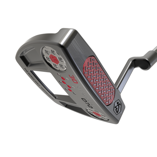 3D Gecko D72 Putter Plumbers Neck• Black