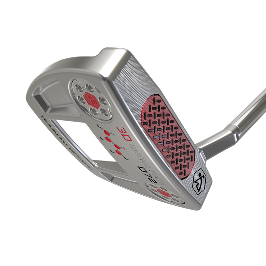 3D Gecko D72 Putter Flat Neck• Tour Satin