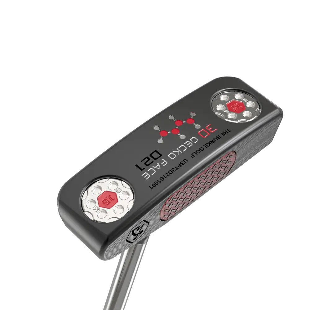 3D Gecko D21 Putter Center Shaft Black Putter