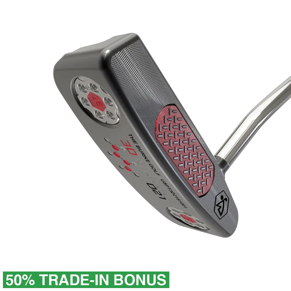 3D Gecko D21 Putter Single Bend Putter