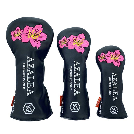 Burke Azalea Head Cover black+pink