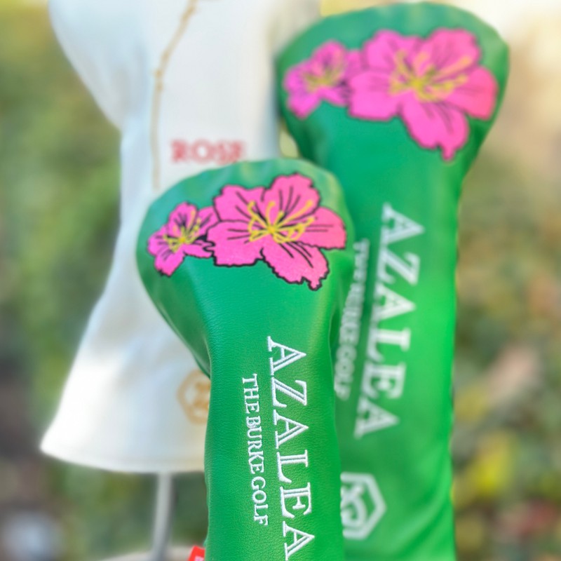 Burke Azalea Head Cover green+pink
