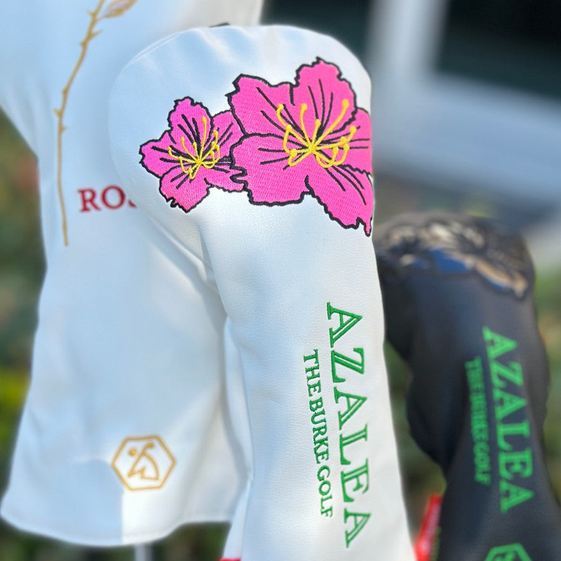 Burke Azalea Head Cover white+pink