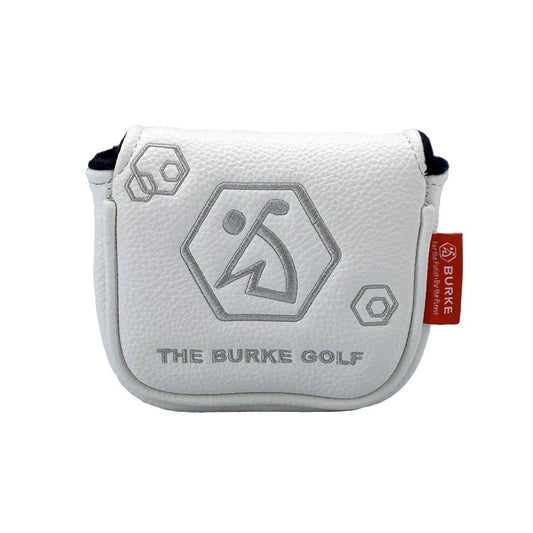 Burke Mallet Putter Headcover white