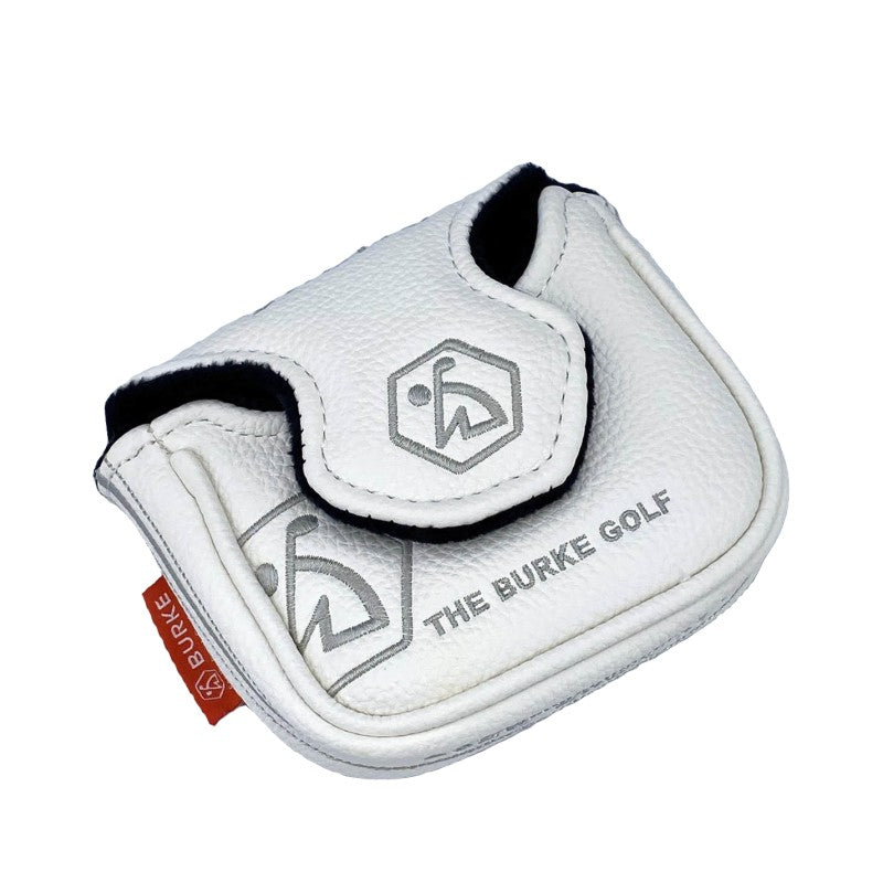 Burke Mallet Putter Headcover white