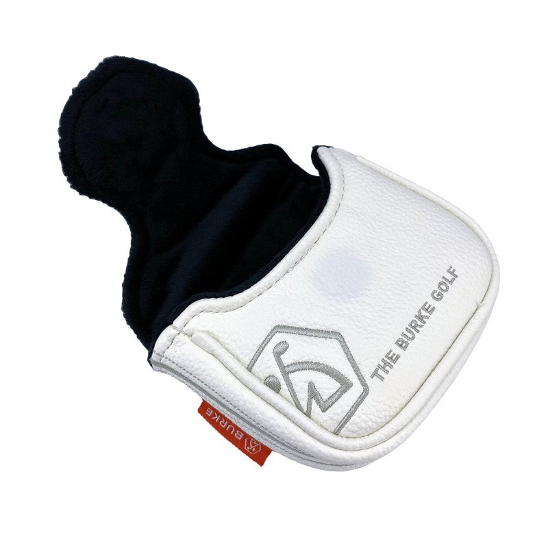Burke Mallet Putter Headcover white