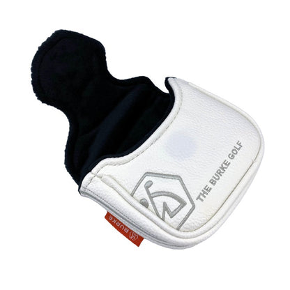 Burke Mallet Putter Headcover white