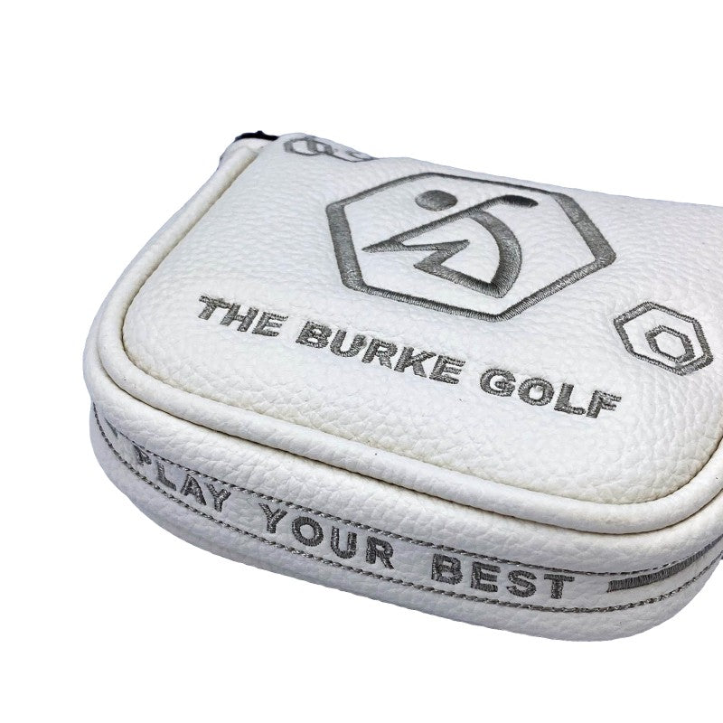 Burke Mallet Putter Headcover white