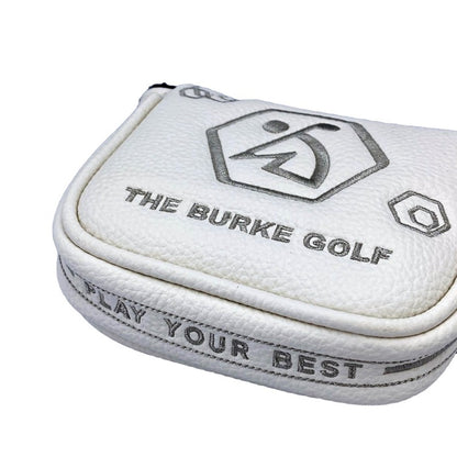 Burke Mallet Putter Headcover white