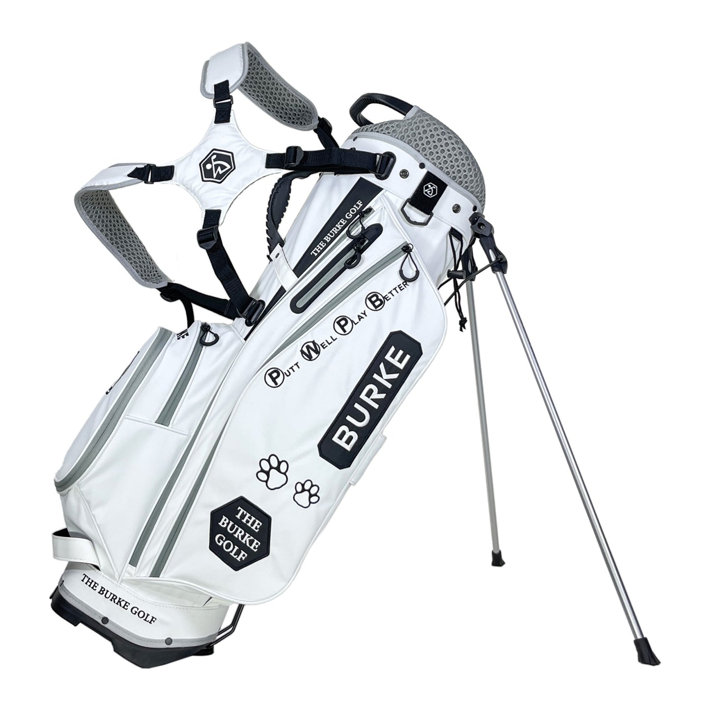 Stand bag white