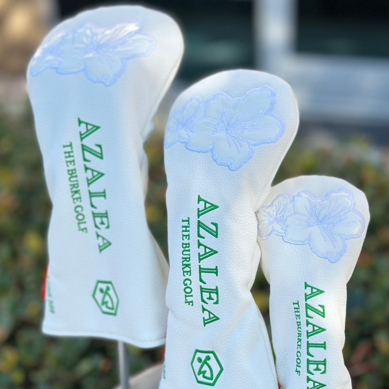 Burke Azalea Driver Golf Club Head Cover White
