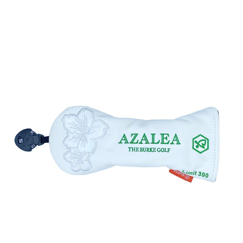 Burke Azalea Driver Golf Club Head Cover White