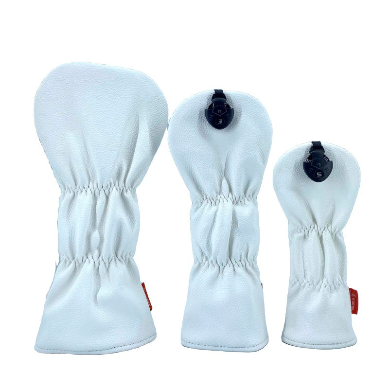 Burke Azalea Driver Golf Club Head Cover White