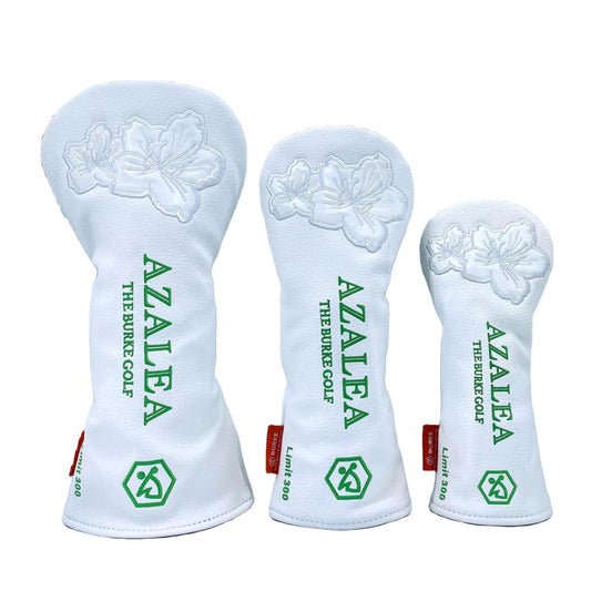 Burke Azalea Driver Golf Club Head Cover White