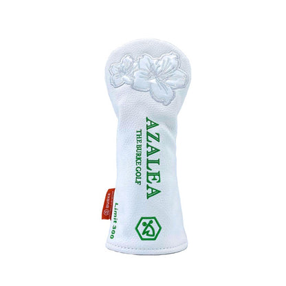 Burke Azalea Driver Golf Club Head Cover White