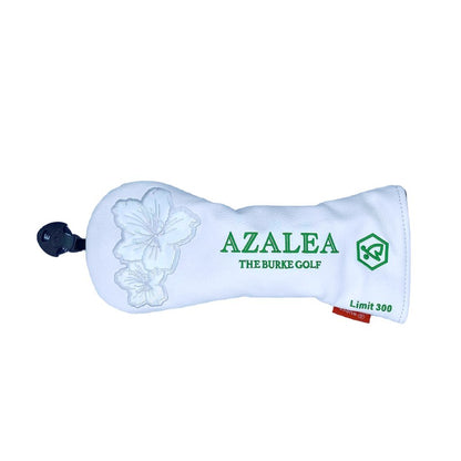 Burke Azalea Driver Golf Club Head Cover White